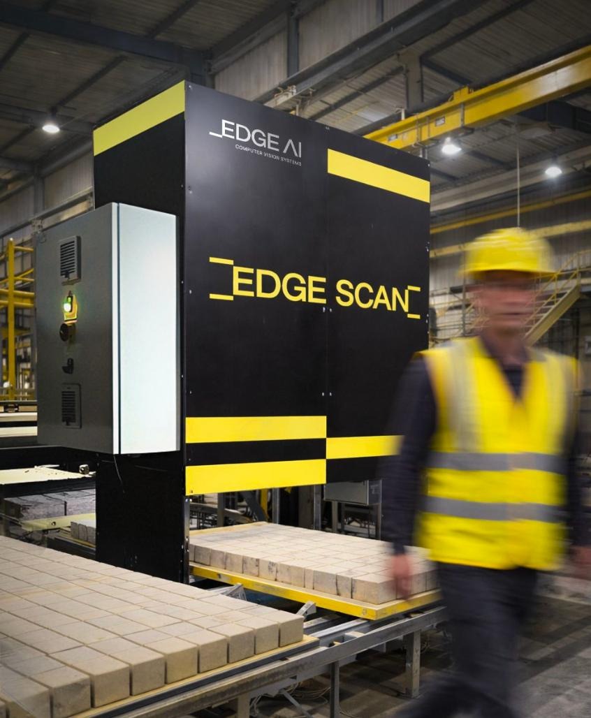 Edge Scan station on a production line